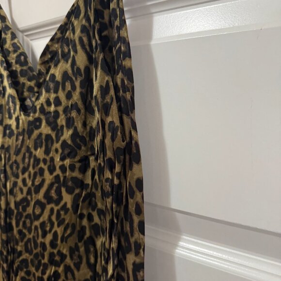 H&M Leopard Print Slip Dress – Midi Length - Picture 5 of 7